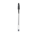 BIC Cristal Xtra Smooth Ballpoint Pen, Medium Point (1.0mm), Black, 10-Count - Image 3