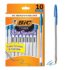 BIC Cristal Xtra Smooth Ballpoint Pen, Medium Point (1.0mm), Blue, 10-Count