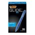 BIC Glide Bold Retractable Ball Pen, Bold Point (1.6mm), Blue, Comfortable Grip for Smooth Writing, 36-Count