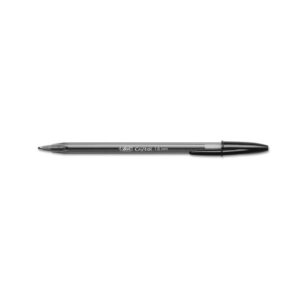 BIC MSB11BK Cristal Xtra Bold Ballpoint Stick Pen, Black Ink, 1.6mm, Bold, Dozen - Image 2