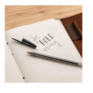 BIC MSB11BK Cristal Xtra Bold Ballpoint Stick Pen, Black Ink, 1.6mm, Bold, Dozen - Image 4