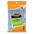 BIC Round Stic Ball Pen - Blue Body, Blue Ink, Pack of 10