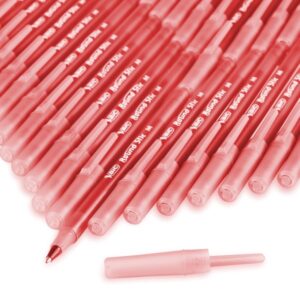BIC Round Stic Ball Pen - Pack of 10, Red - Image 5