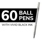 BIC Round Stic Ballpoint Pen|Black - Image 2
