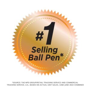 BIC Round Stic Ballpoint Pen|Black - Image 5