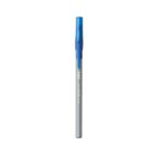 BIC Round Stic Grip Ball Pen, Fine Point, 0.8mm, Blue, 12 Pens (GSFG11-Blue) - Image 3