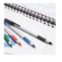 BIC Round Stic Grip Ball Pen, Fine Point, 0.8mm, Blue, 12 Pens (GSFG11-Blue) - Image 4
