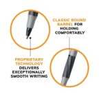 BIC Round Stic Grip Xtra Comfort Ball Pen, Medium Point (1.2 mm), Black, 36-Count - Image 7