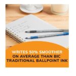 BIC Round Stic Grip Xtra Comfort Ball Pen, Medium Point (1.2 mm), Blue, 36-Count - Image 4