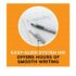 BIC Round Stic Grip Xtra Comfort Ball Pen, Medium Point (1.2 mm), Blue, 36-Count - Image 5