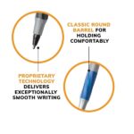 BIC Round Stic Grip Xtra Comfort Ballpoint Pen, Medium Point (1.2mm), Black & Blue, Soft Grip For Added Comfort And Control, 36-Count - Image 7