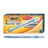 BIC Round Stic Xtra Life Ball Pen - 12 Count, Blue