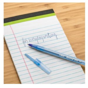 BIC Round Stic Xtra Life Ball Pen - 12 Count, Blue - Image 5