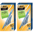 BIC Round Stic Xtra Life Ball Pen, Medium Point (1.0 mm), Blue 2Pack (60 Count)