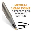 BIC Round Stic Xtra Life Ball Pen - Pack of 12, Black - Image 3