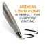 BIC Round Stic Xtra Life Ball Pen - Pack of 12, Black - Image 3