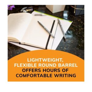 BIC Round Stic Xtra Life Ball Pen - Pack of 12, Black - Image 5