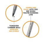 BIC Round Stic Xtra Life Ball Pen - Pack of 12, Black - Image 6