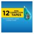 BIC Wite-Out Brand Mini Correction Tape, White, Tape Applies Dry, Great For School And Home 12-Count - Image 2