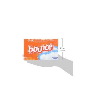 Bounce Dryer Sheet Refresh Breeze, 60 Count - Image 2