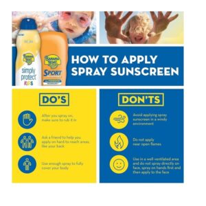 Banana Boat Kids Sport Tear-Free Sunscreen Spray, Kids Sport - SPF 50-6oz, Lotion - Image 3