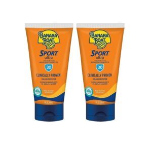 Banana Boat Sport Performance Sunscreen Lotion SPF 30, 3 Ounce (Pack of 2) - Image 1