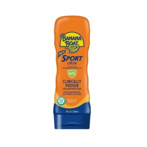 Banana Boat Sport Ultra Sunscreen Lotion, SPF 65, 8oz - Image 1