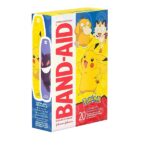 Band-Aid Brand Adhesive Bandages for Minor Cuts & Scrapes, Wound Care Featuring Pokémon Characters for Kids, Assorted Sizes 20 ct - Image 4