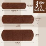 Band-Aid Brand Ourtone Adhesive Bandages, Flexible Protection & Care of Minor Cuts & Scrapes, Quilt-Aid Pad for Painful Wounds, BR55, Assorted Sizes, 30 ct, Pack of 3 - Image 2