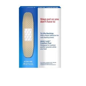 Band-Aid Brand Tru-Stay Sheer Strips Adhesive Bandages for First Aid and Wound Care, All One Size, 40 c - Image 2