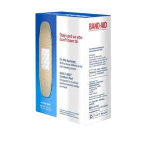 Band-Aid Brand Tru-Stay Sheer Strips Adhesive Bandages for First Aid and Wound Care, All One Size, 40 c - Image 8