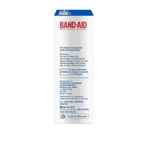 Band-Aid Brand Tru-Stay Sheer Strips Adhesive Bandages for First Aid and Wound Care, All One Size, 40 c - Image 9