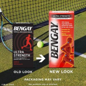 Ben Gay Ultra Strength Bengay Topical Pain Relief Cream - Non-Greasy Topical Analgesic for Minor Arthritis, Muscle, Joint, and Back Pain, Camphor, Menthol & Methyl Salicylate, 2 oz - Image 2