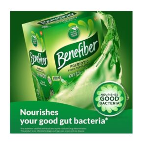 Benefiber Drink Mix, Taste Free, 28 Stick Packs - Image 5