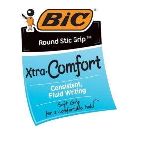 BIC Corporation Gsmg11Rd Ultra Round Stic Grip Ballpoint Stick Pen Red Ink Medium Dozen - Image 4