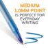Bic Corporation Round Stic Ballpoint Pen, Med. Pt. , 60/BX, Blue Ink - Image 3