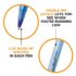 Bic Corporation Round Stic Ballpoint Pen, Med. Pt. , 60/BX, Blue Ink - Image 7