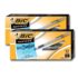 Bic Ultra Grip Medium Black Pens 12 per pack (2 pack)