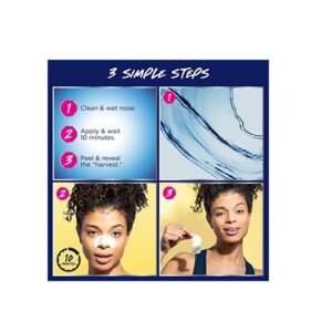 Biore Blackhead eliminating targeted pore strips, t-zone - 5 nose + 5 face + 5 chin - Image 7