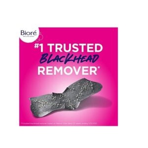 Biore Charcoal, Deep Cleansing 18 Nose Strips for Blackhead Removal on Oily Skin, with Instant Pore Unclogging, features Natural Charcoal (Packaging May Vary) - Image 3