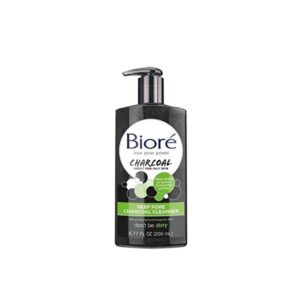 Biore Deep Pore Charcoal Cleanser 200Ml - Image 1