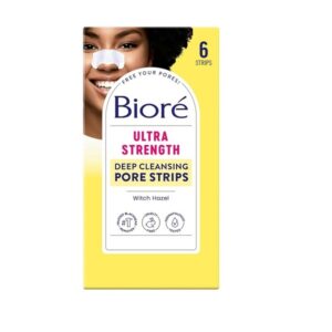 Biore Ultra Deep Cleansing Pore Strips, 6 Count - Image 1