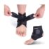 Bodyprox Ankle Support Brace, Breathable Neoprene Sleeve, Free size, Adjustable Wrap