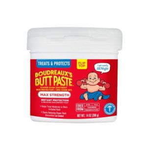 Boudreaux's Butt Paste Diaper Rash Ointment Contains 40% Zinc Oxide - 14 Ounces (Pediatrican Recommended ) - Image 1