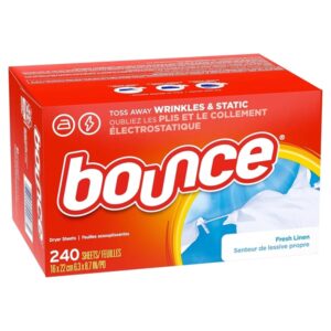 Bounce Fresh Linen Dryer Sheets 240 ct (Fresh Linen, 240 ct) - Image 2