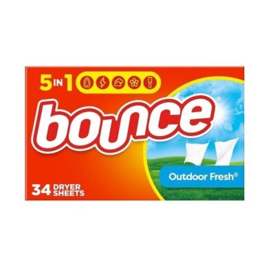 Bounce Outdoor Fresh Fabric Softener Sheets, 34 sheets