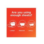 Bounce Outdoor Fresh Sheets, 240 Count Box - Image 6