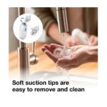 Braun Nasal Aspirator – Quickly and Gently Clear Stuffed Infant Noses, Toddler and Baby Nasal Aspirator with Two Adjustable Nasal Tips and Two Suction Levels - Image 4