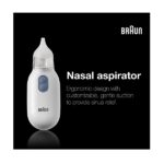 Braun Nasal Aspirator – Quickly and Gently Clear Stuffed Infant Noses, Toddler and Baby Nasal Aspirator with Two Adjustable Nasal Tips and Two Suction Levels - Image 6