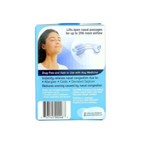 Breathe Right Nasal Strips Clear Large - 30 Strips - Image 2